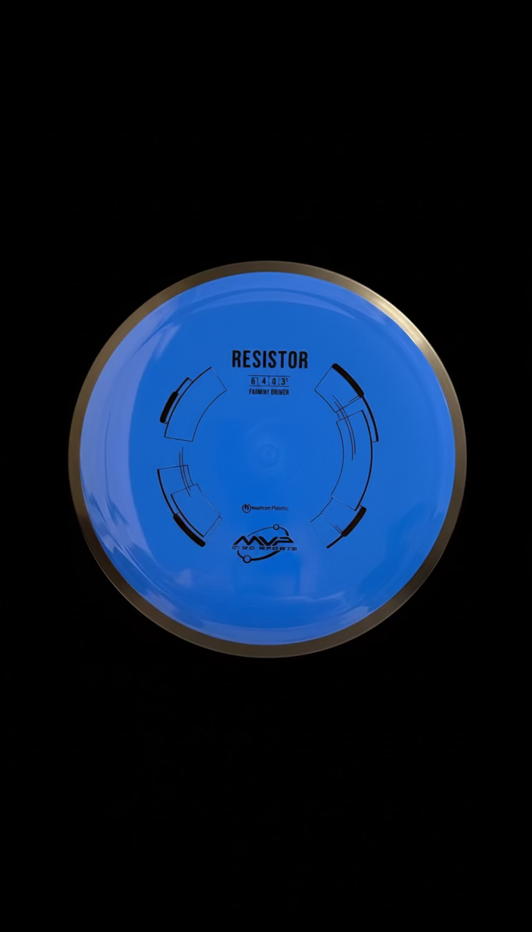 MVP Neutron Resistor blue fairway driver — overstable control driver (170–175g)