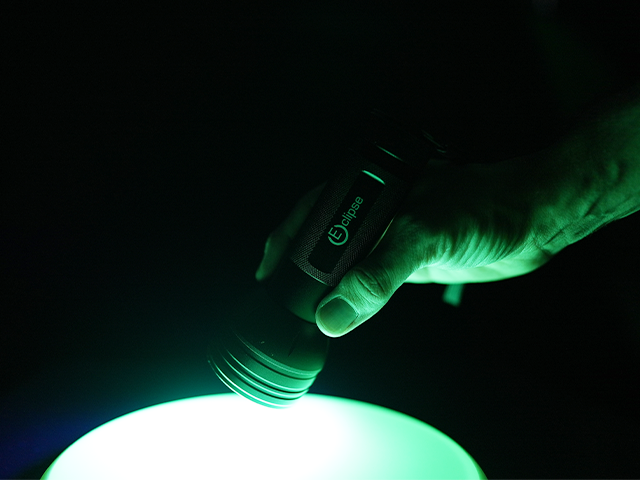 MVP Large UV Flashlight – rechargeable UV light for glow disc golf