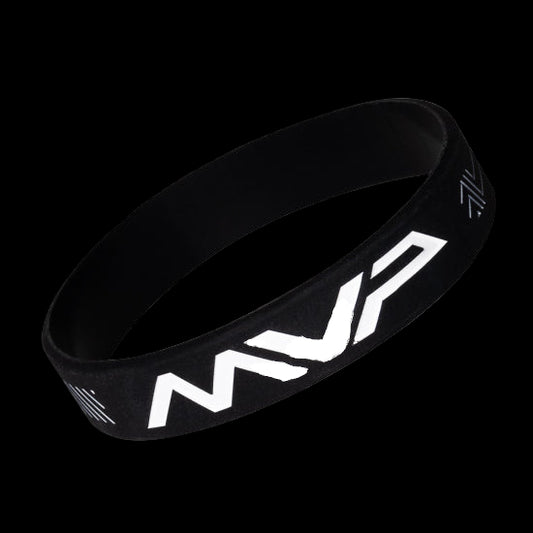 MVP and Axiom Wristbands and Zipper Pulls for disc golf accessories — black and swirl designs