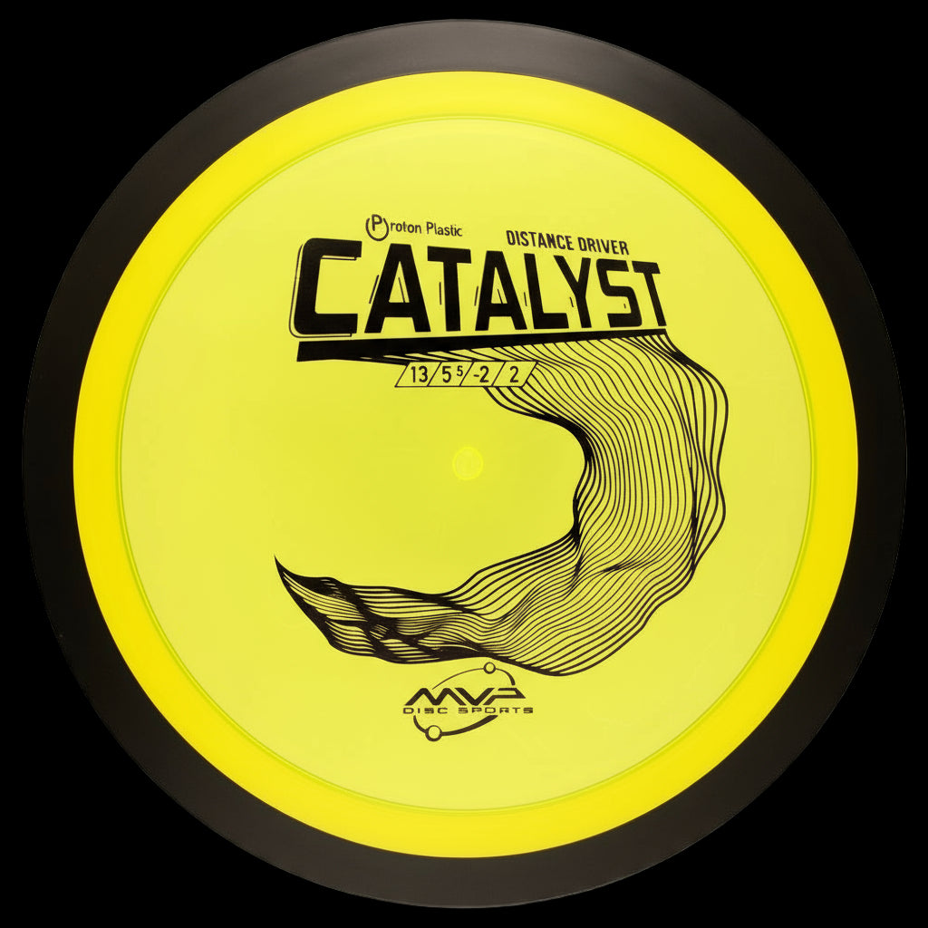 MVP Proton Catalyst distance driver in translucent premium Proton plastic for maximum glide and control