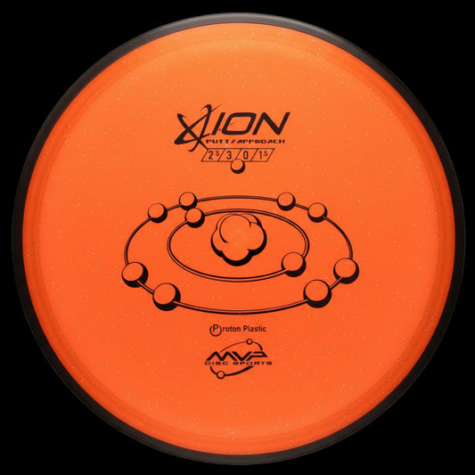 MVP Proton Ion putter in translucent premium plastic for straight, consistent flight