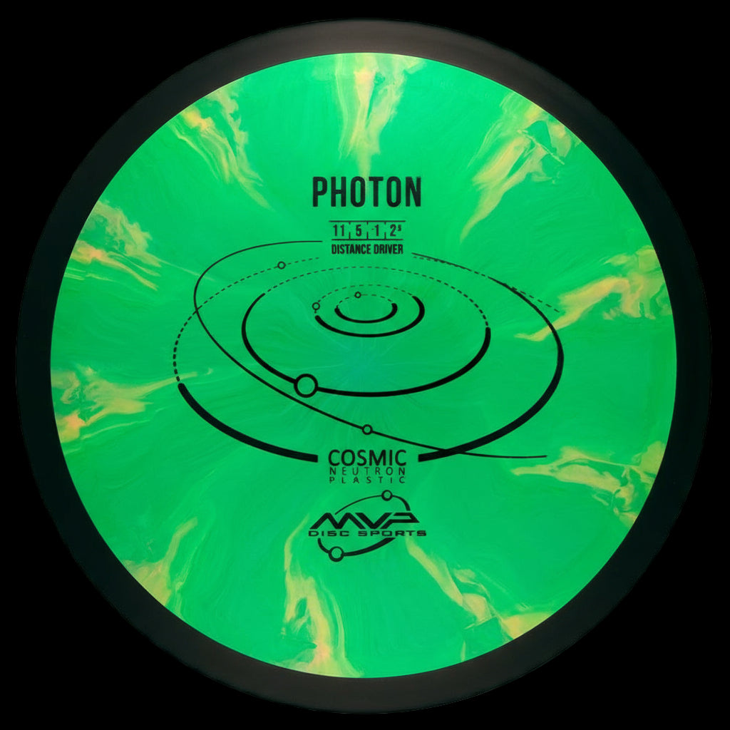 MVP Cosmic Neutron Photon distance driver in swirled premium plastic