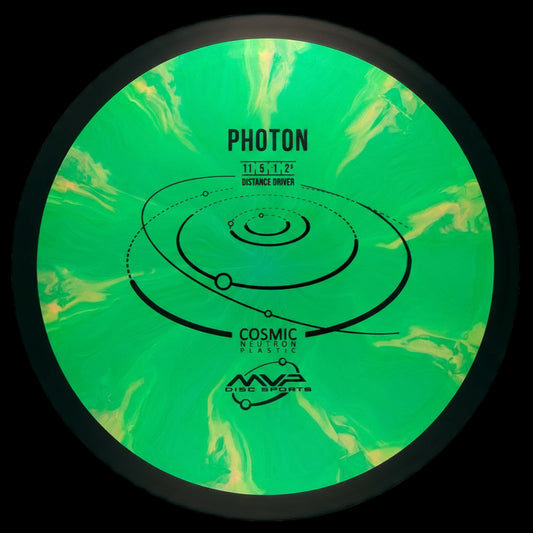 MVP Cosmic Neutron Photon distance driver in swirled premium plastic