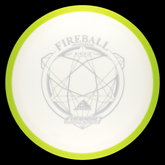 Axiom Fission Fireball fairway driver in lightweight premium plastic