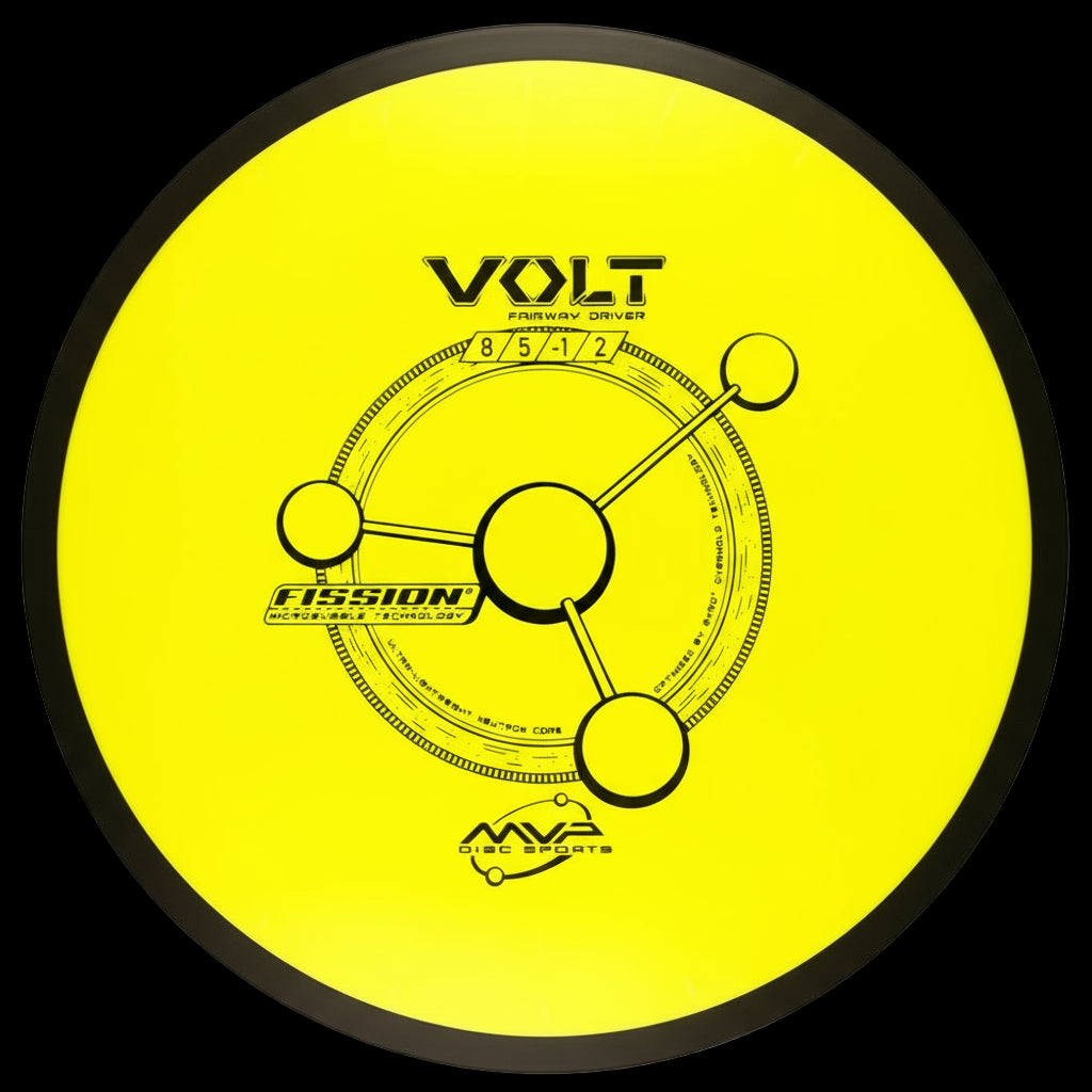 MVP Fission Volt fairway driver in lightweight Fission plastic for effortless distance and control