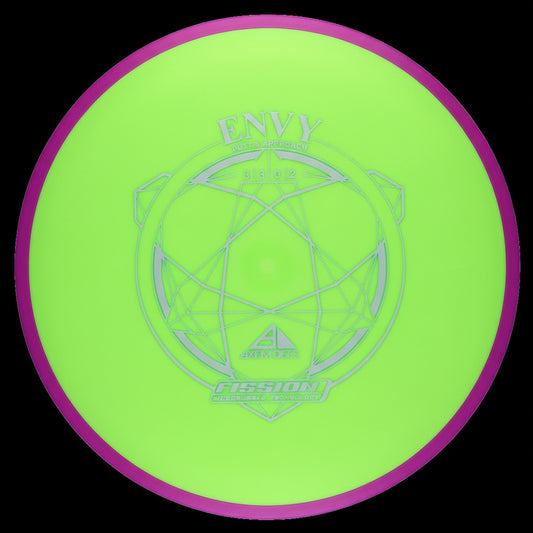 Axiom Fission Envy putter and approach disc in lightweight premium plastic