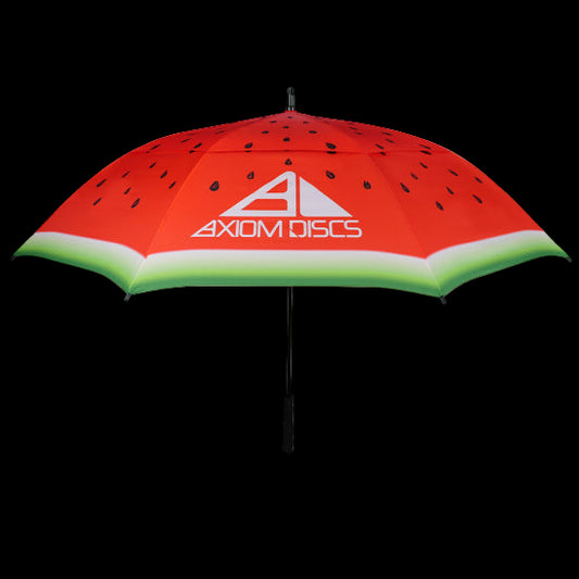 Axiom Watermelon Umbrella – large double canopy disc golf umbrella by Axiom Discs