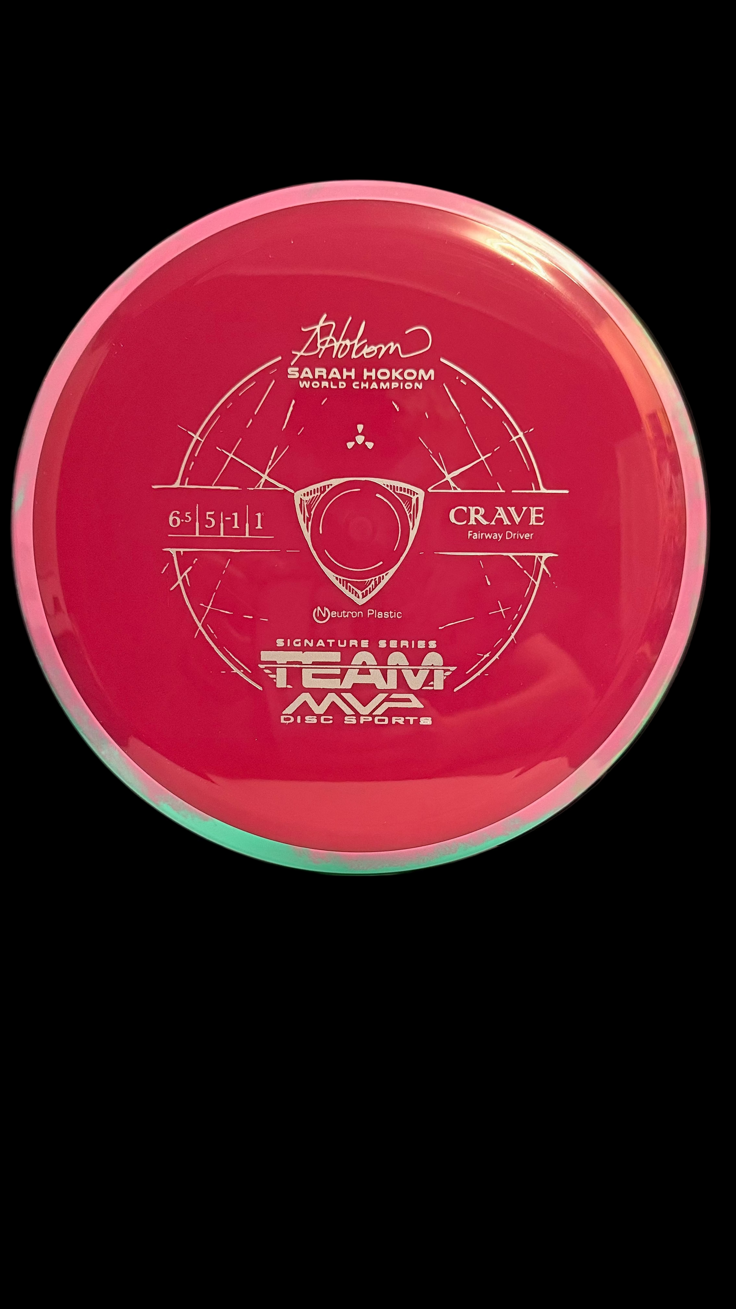Axiom Neutron Crave Sarah Hokom Signature – red fairway driver 6.5 | 5 | -1 | 1