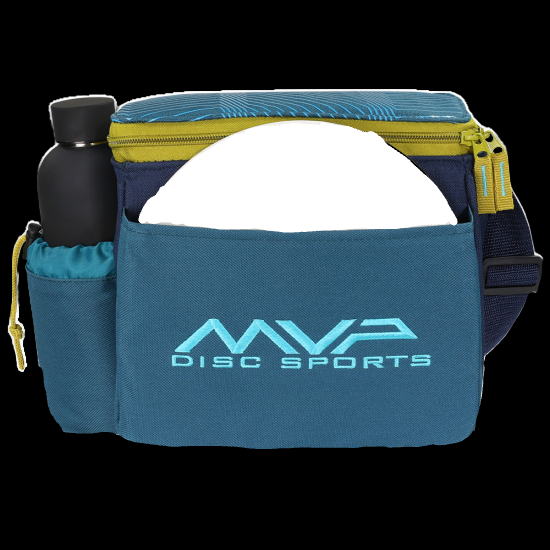 MVP Cell Bag Gray / Orange — lightweight beginner disc golf bag for 6–10 discs.