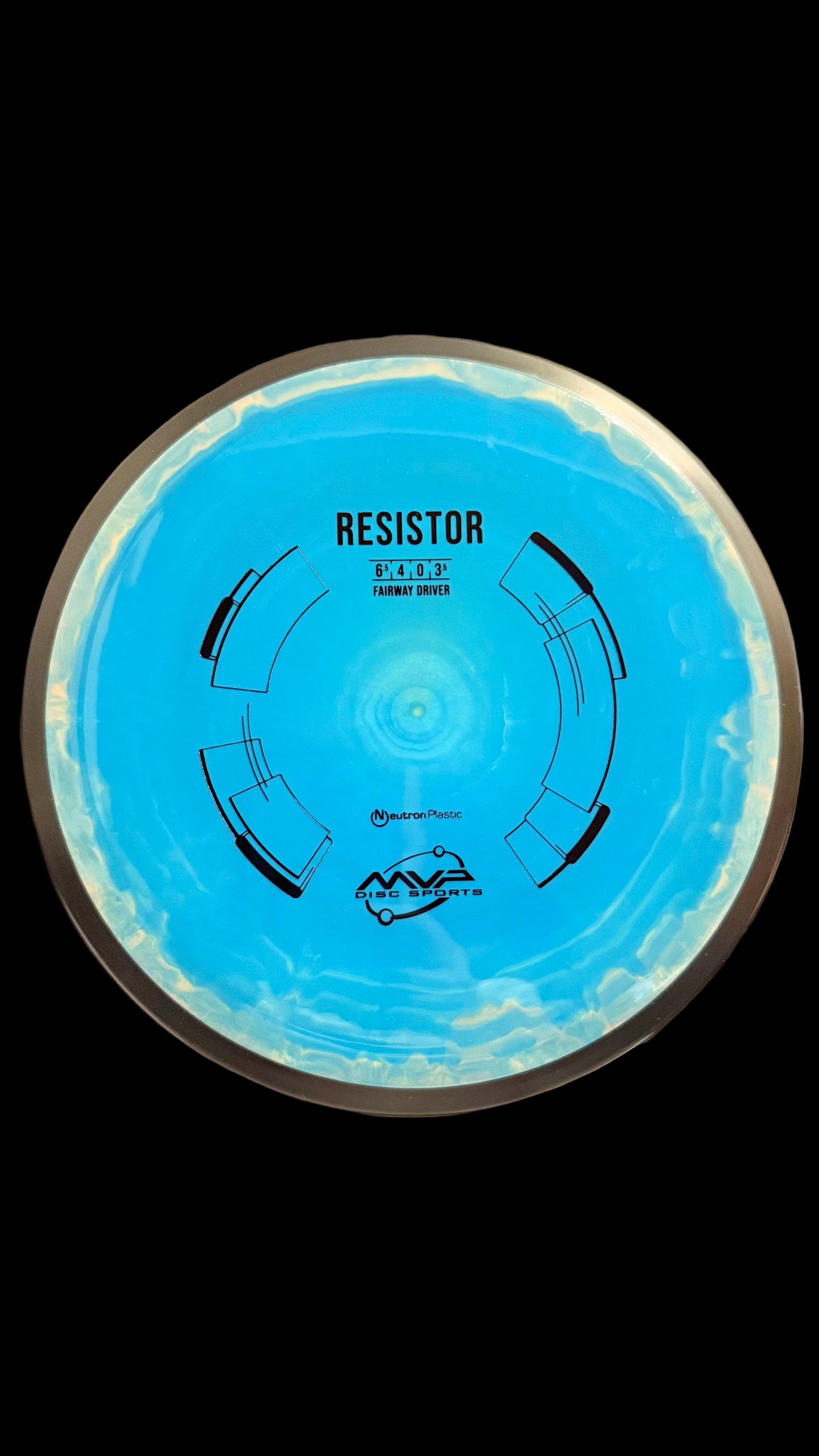 MVP Neutron Resistor blue fairway driver — overstable control driver 