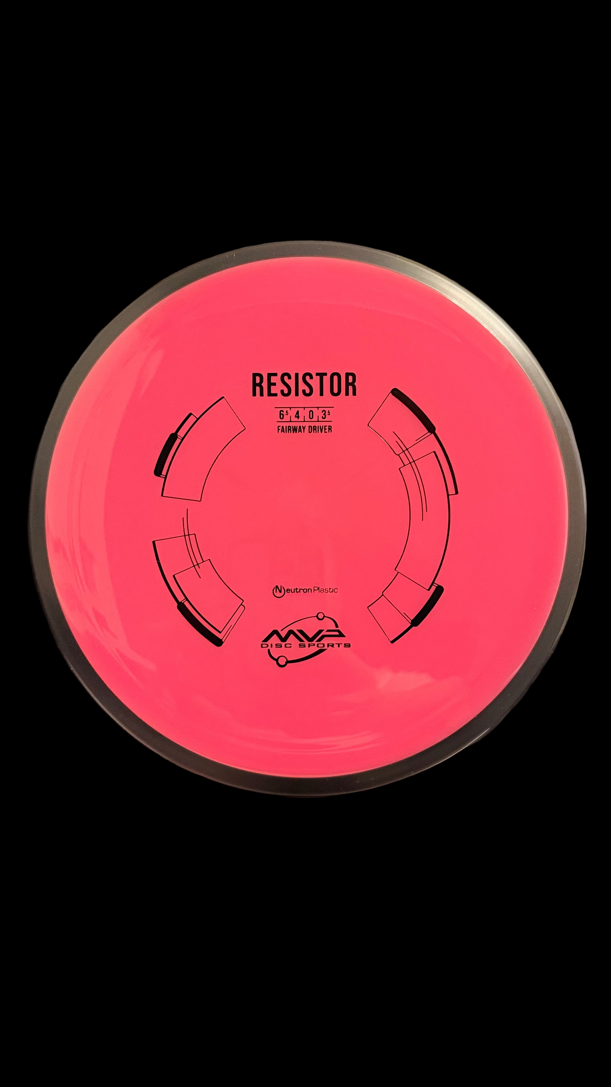 MVP Neutron Resistor pink fairway driver — overstable control driver 