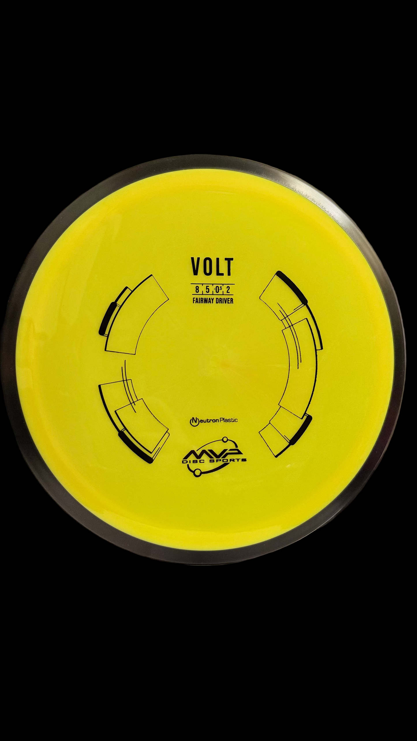 MVP Neutron Volt yellow disc golf fairway driver (8 | 5 | -0.5 | 2)
