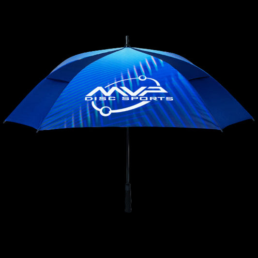 MVP Large Square UV Umbrella – UV-protected disc golf umbrella with square canopy and fiberglass frame