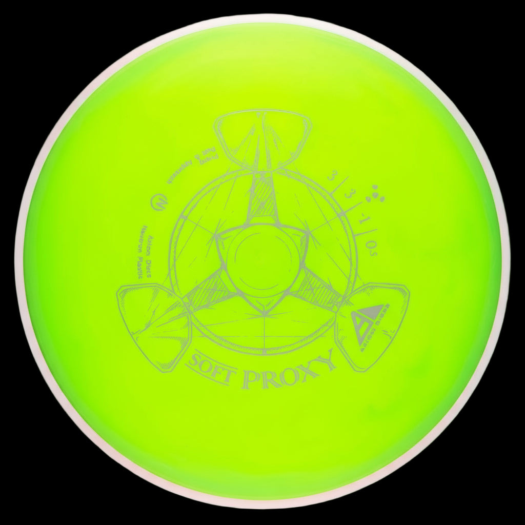 Axiom Neutron Proxy Soft putt and approach disc in flexible Neutron plastic for smooth grip and straight flight