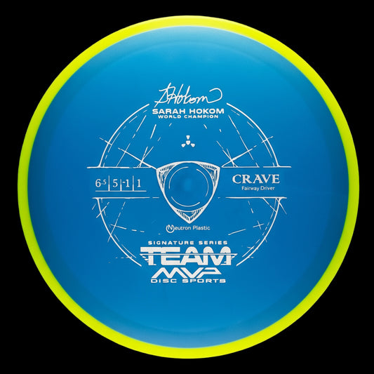 Axiom Neutron Crave fairway driver in premium two-tone Neutron plastic for straight controlled flight