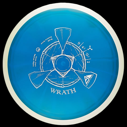 Axiom Neutron Wrath control distance driver in premium two-tone Neutron plastic for stable and precise flight