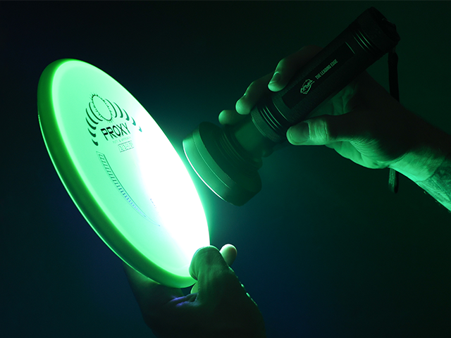 MVP Extra Large UV Flashlight for Glow Disc Golf Plastic and Vinyl