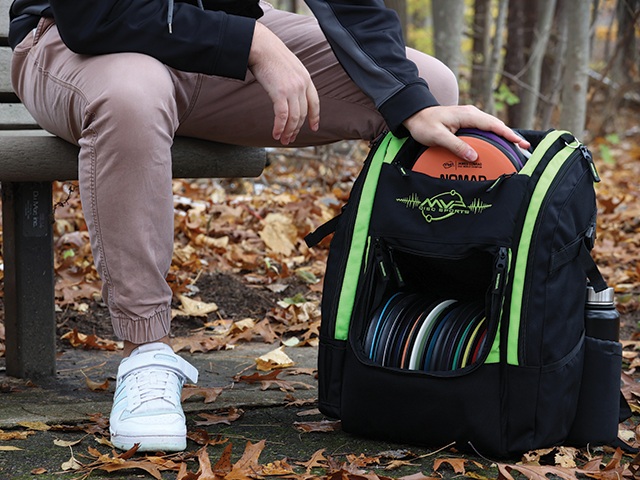 MVP Voyager Lite Disc Golf Backpack – Teal